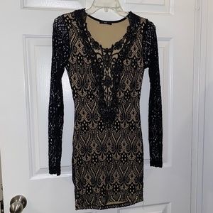Black Lace Long sleeve